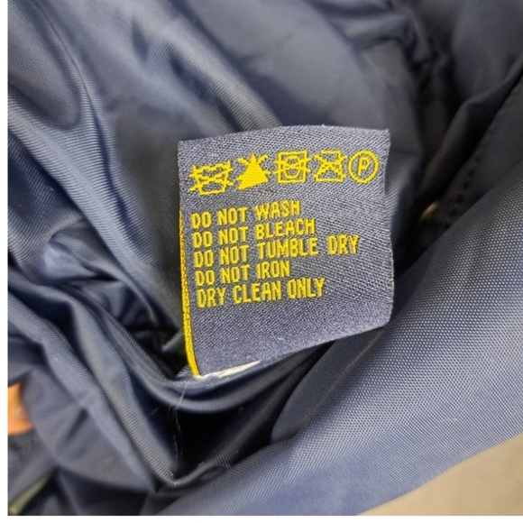 NWOT Alpha N-3B Ambrose Parka Jacket Men's Size S Navy Blue - Picture 11 of 12